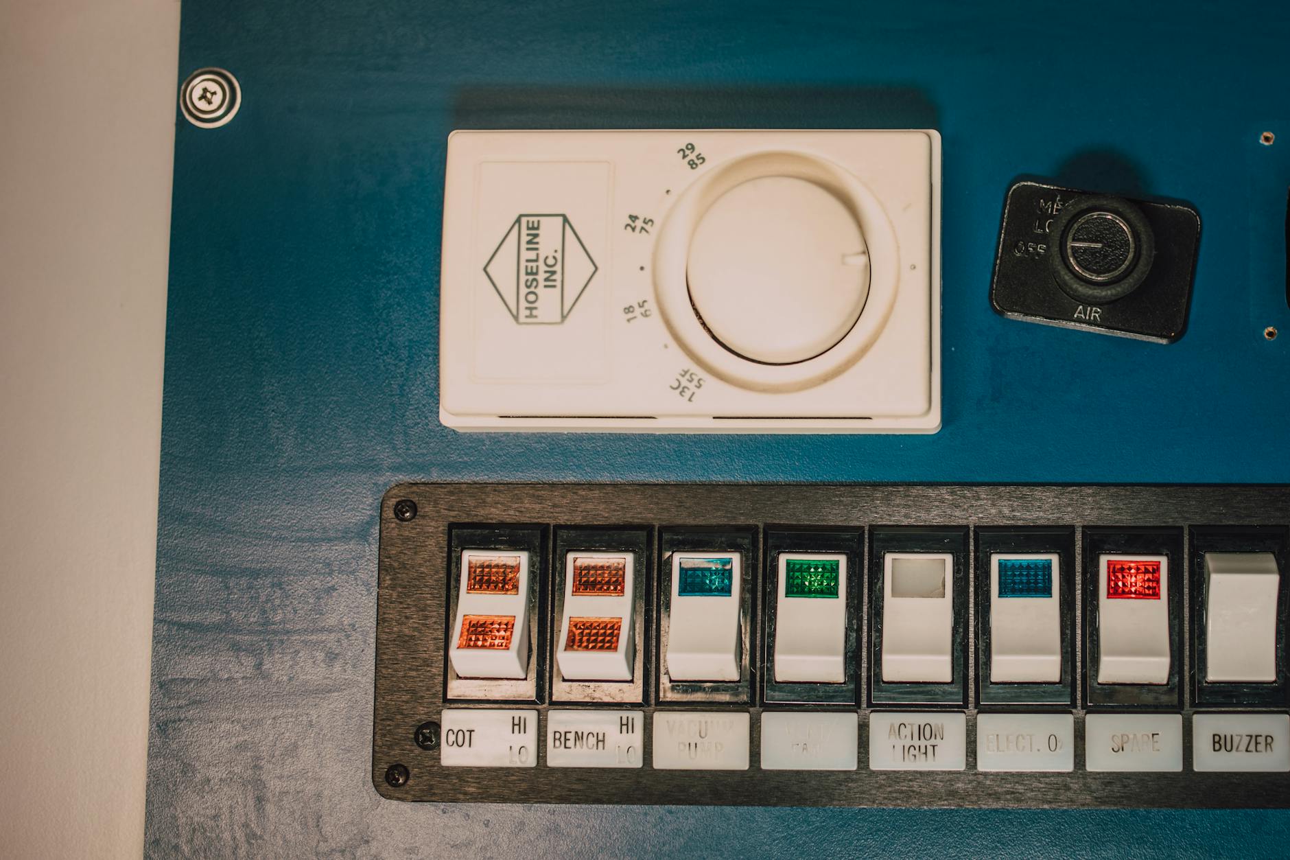NIDI certificate and electrical panel